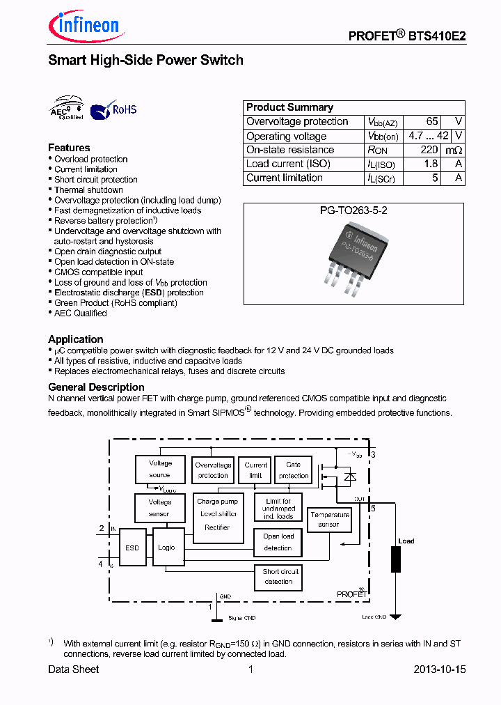 BTS410E2_8954728.PDF Datasheet