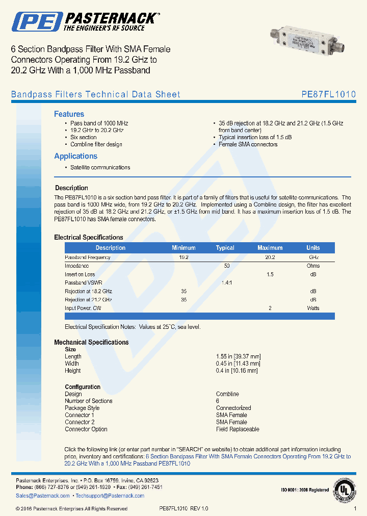 PE87FL1010_8955356.PDF Datasheet