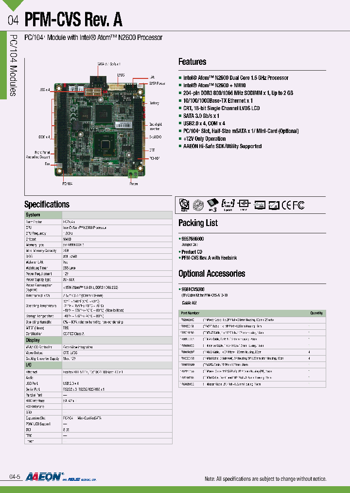 PFM-CVSREVA_8956114.PDF Datasheet
