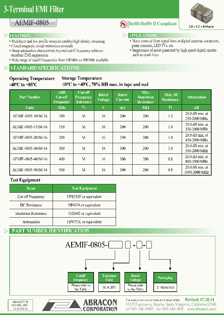 AEMIF-0805_8956188.PDF Datasheet