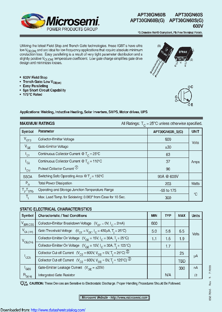 APT30GN60BG_8956325.PDF Datasheet