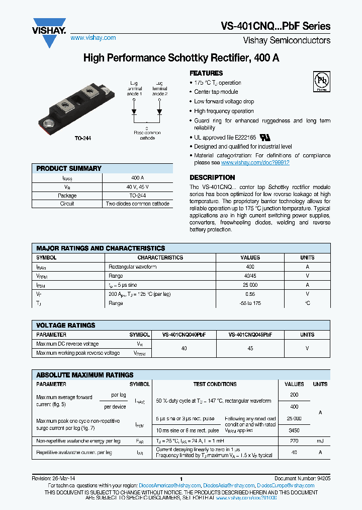 VS-401CNQ045PBF_8956207.PDF Datasheet