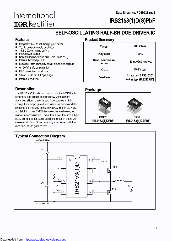 IRS21531DPBF_8956416.PDF Datasheet