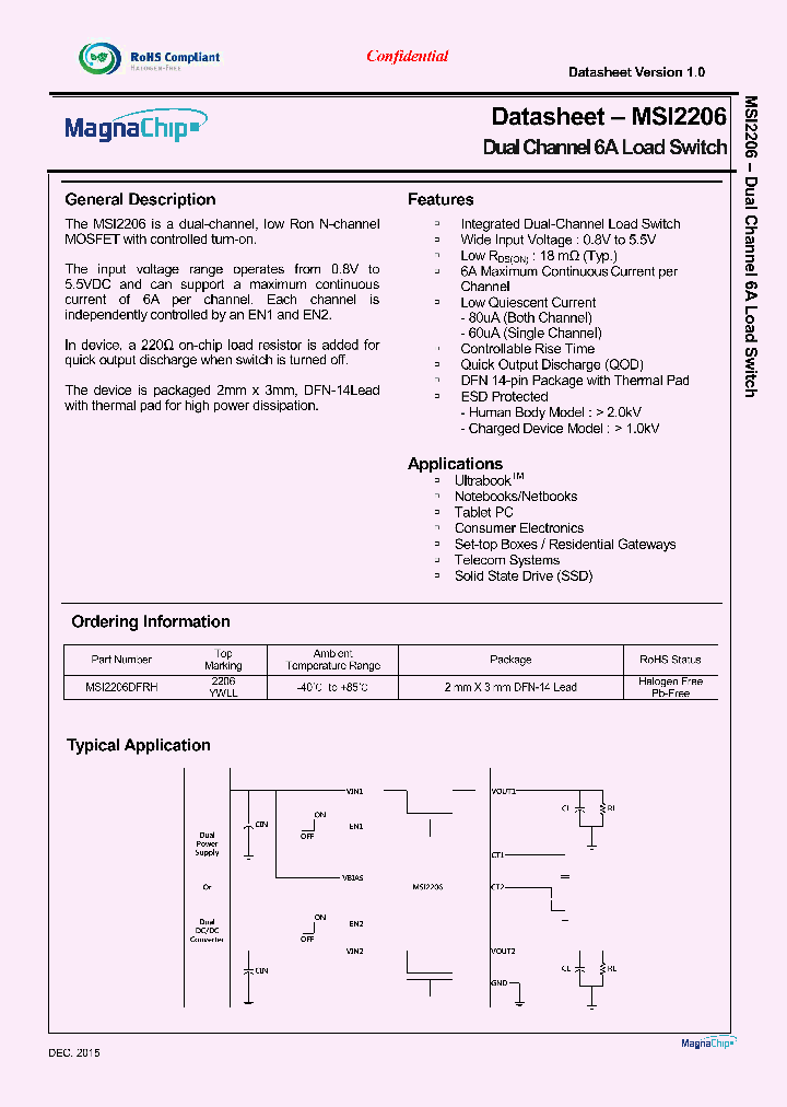 MSI2206_8956365.PDF Datasheet
