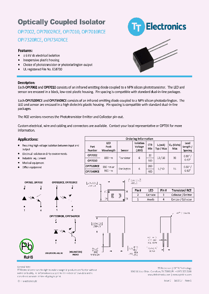 OPI7320RCE_8956422.PDF Datasheet