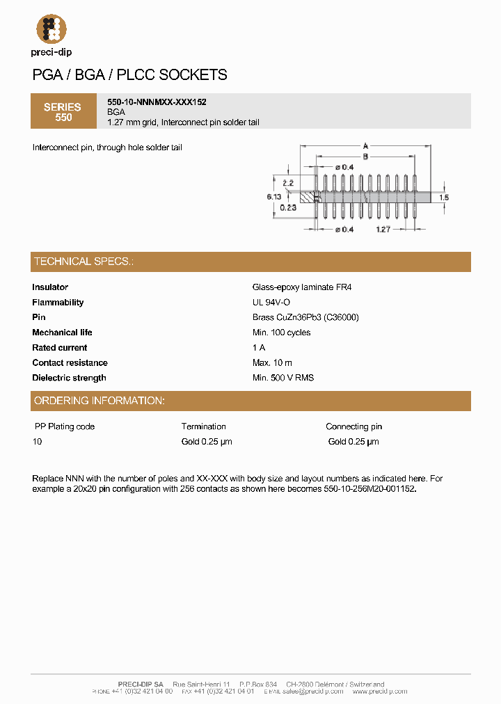 550-10-352M26-001152_8956626.PDF Datasheet