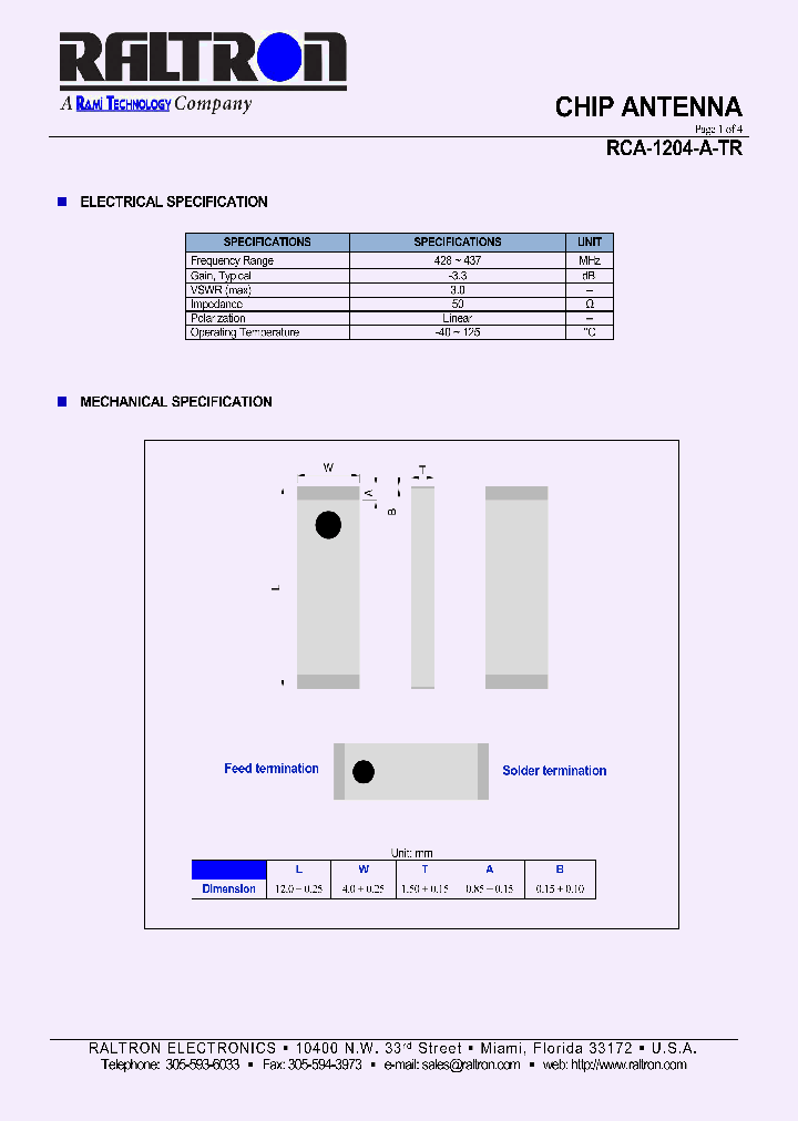 RCA-1204-A-TR_8956825.PDF Datasheet