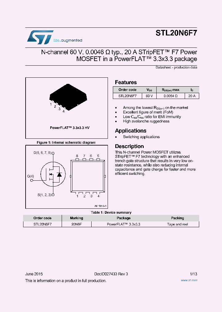 STL20N6F7_8956975.PDF Datasheet