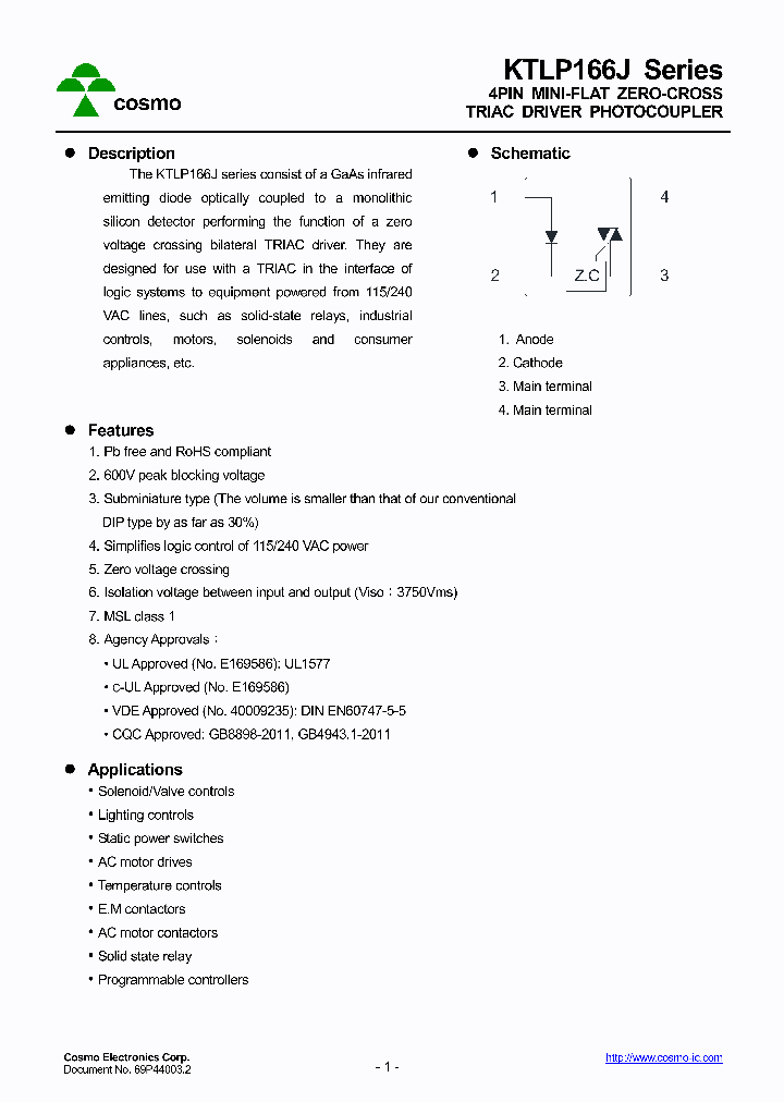 KTLP166JTLD_8957856.PDF Datasheet