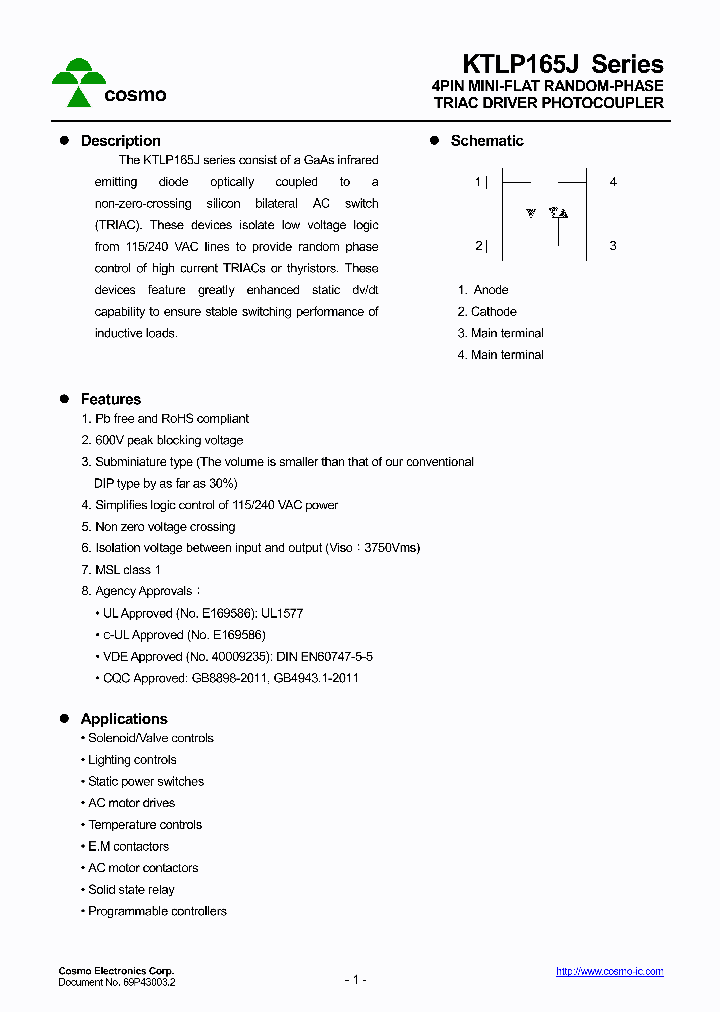 KTLP165JTLD_8957853.PDF Datasheet