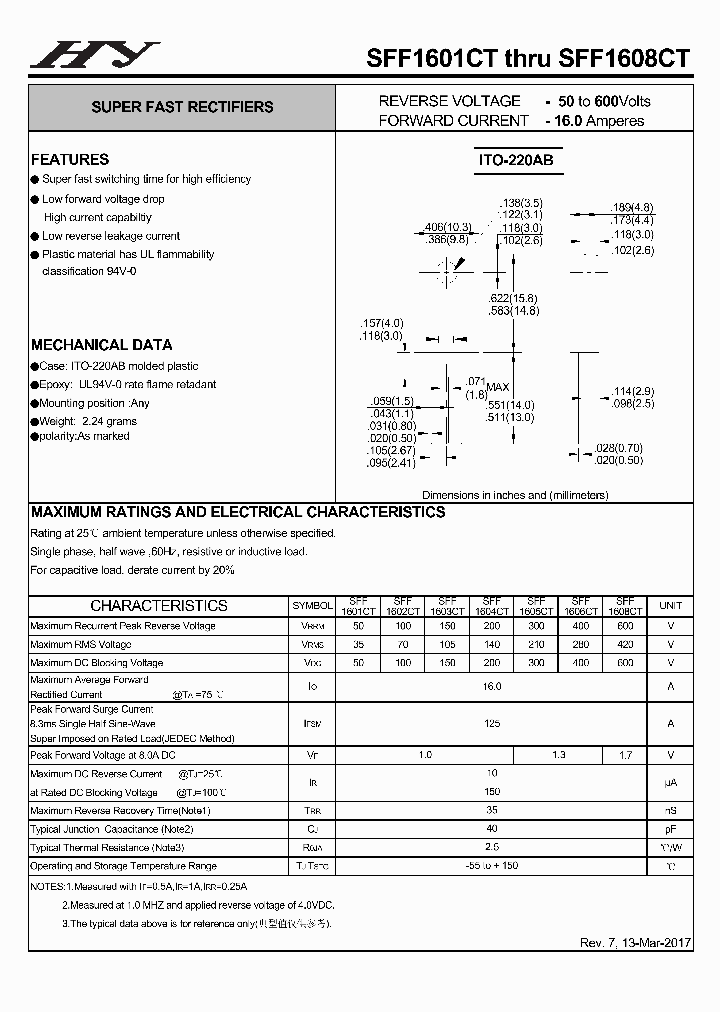 SFF1601CT-17_8958526.PDF Datasheet