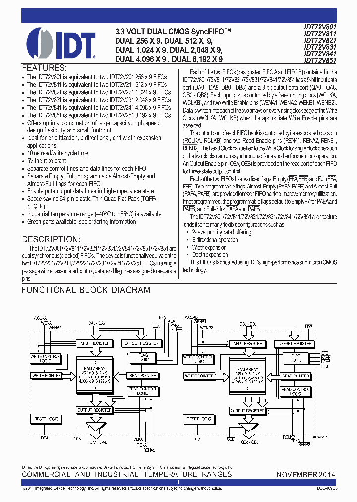 72V801L15PFG8_8958701.PDF Datasheet