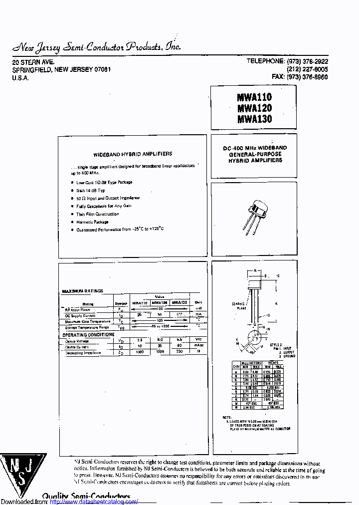 MWA120_8959016.PDF Datasheet