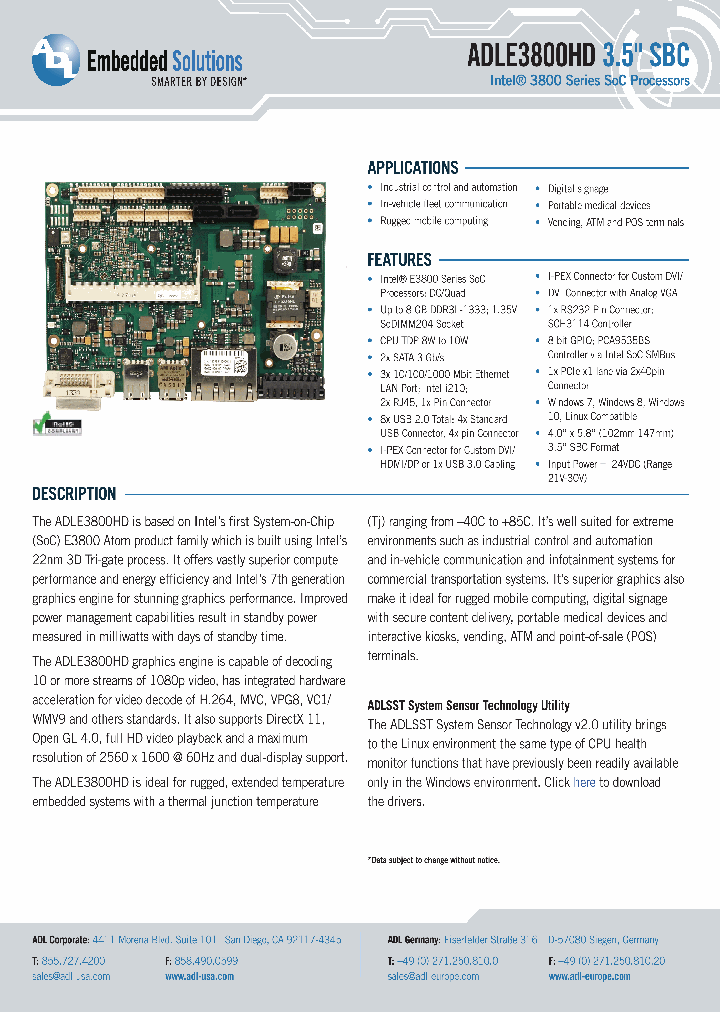 ADLE3800HD-SPREADER_8959260.PDF Datasheet
