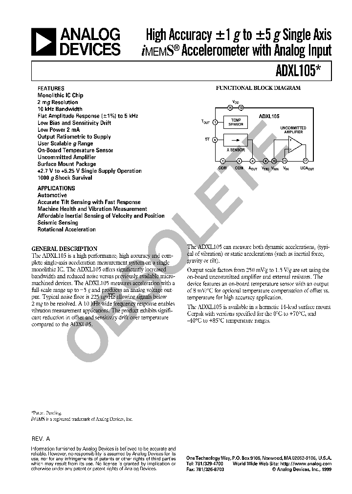 ADXL105-15_8959391.PDF Datasheet