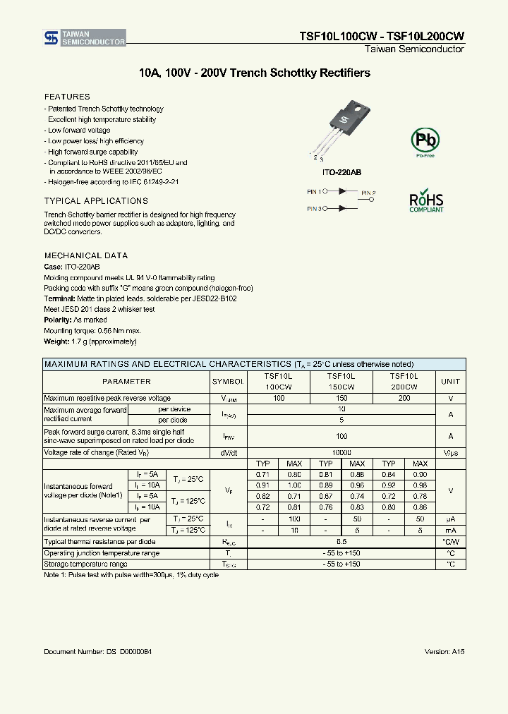 TSF10L200CW_8959699.PDF Datasheet