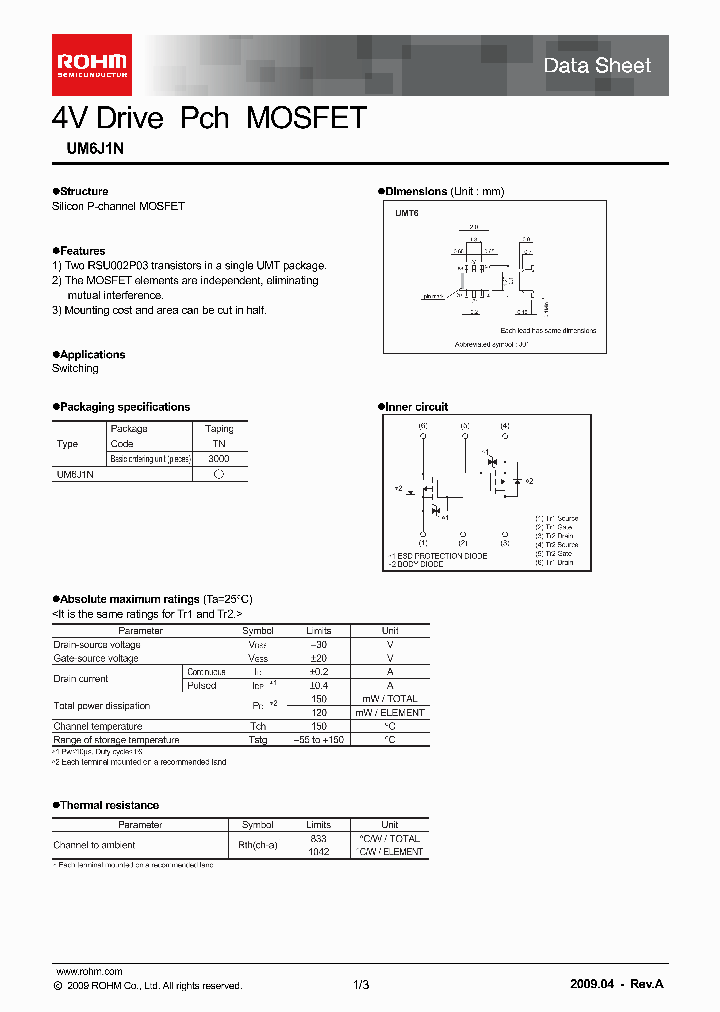 UM6J1NTN_8960253.PDF Datasheet