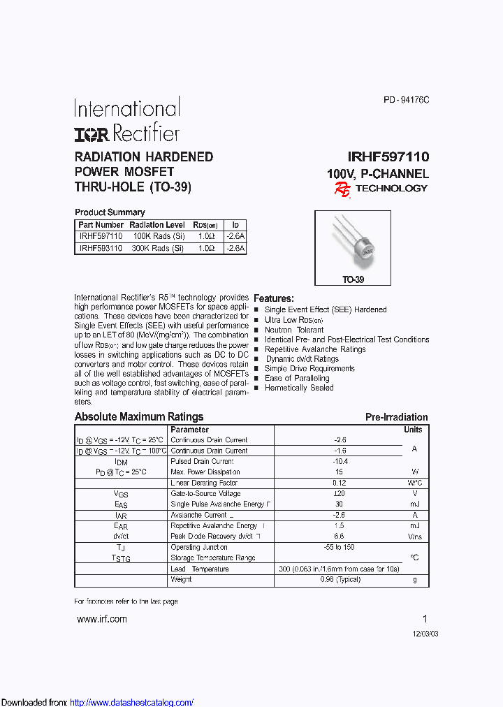 IRHF597110SCS_8960338.PDF Datasheet