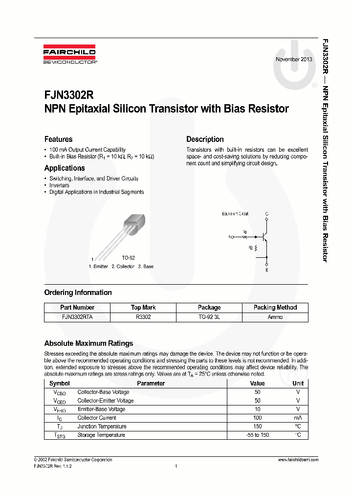 FJN3302R_8960304.PDF Datasheet