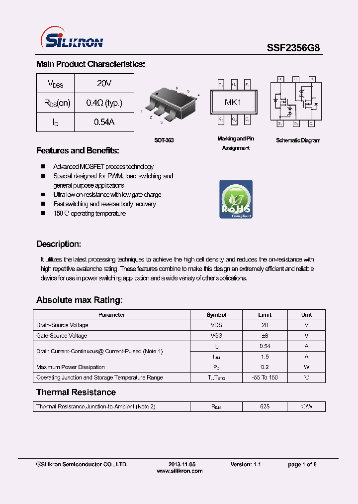 SSF2356G8_8960313.PDF Datasheet