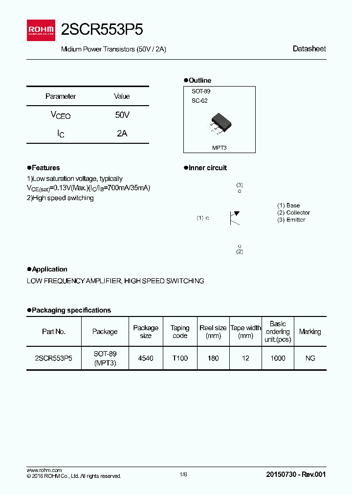 2SCR553P5_8961046.PDF Datasheet