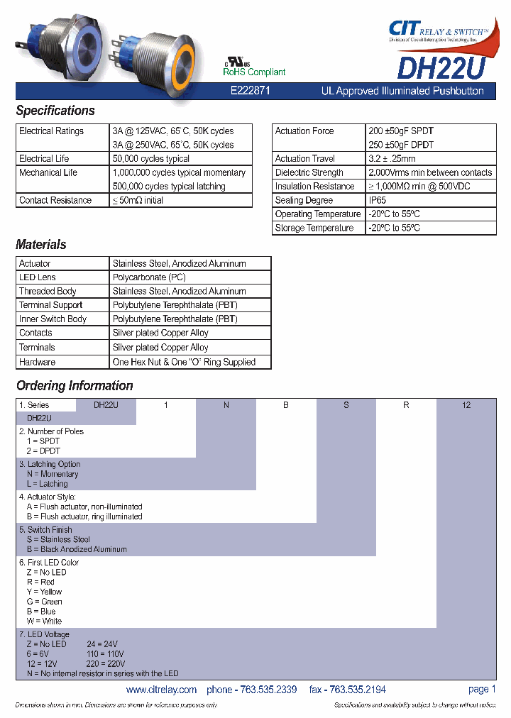 DH22U1NBSB110_8961065.PDF Datasheet