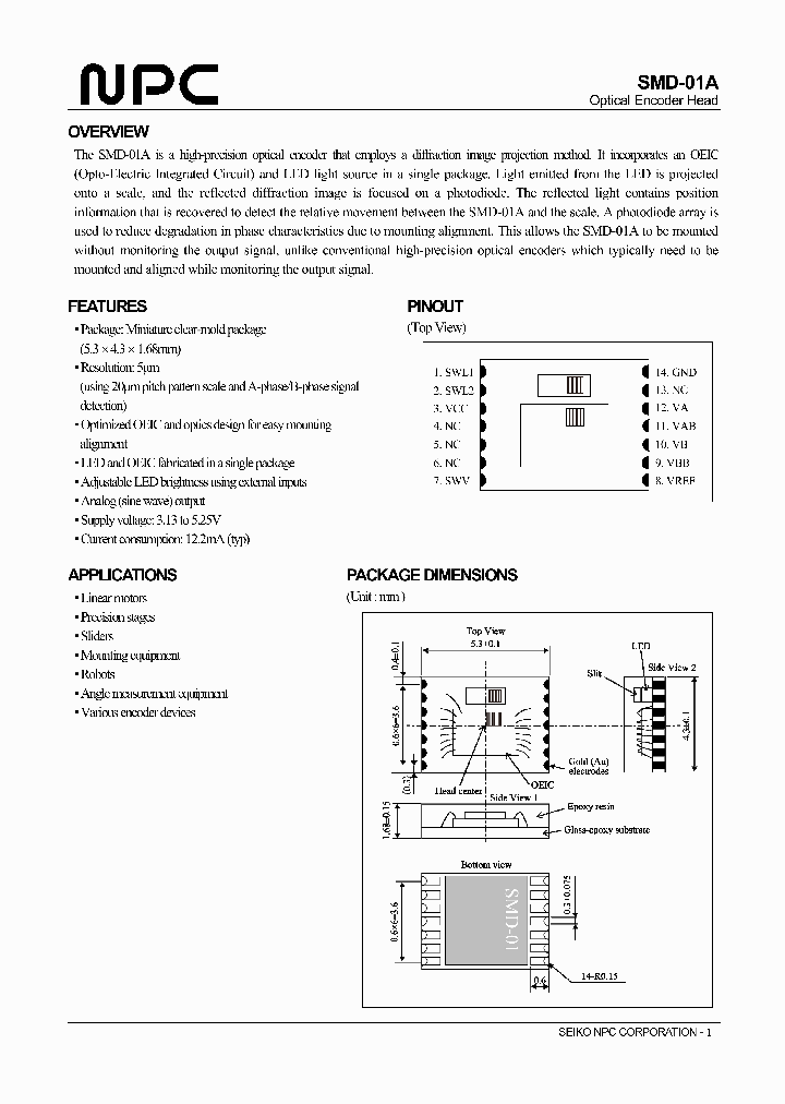 SMD-01A_8961119.PDF Datasheet