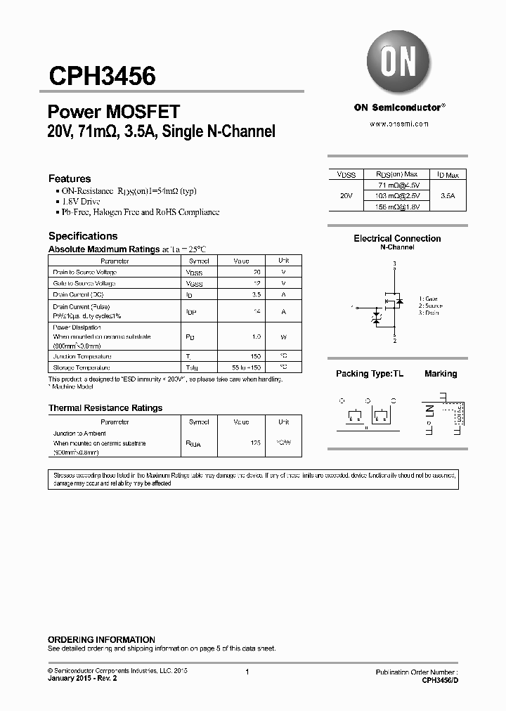 CPH3456-TL-H_8961225.PDF Datasheet
