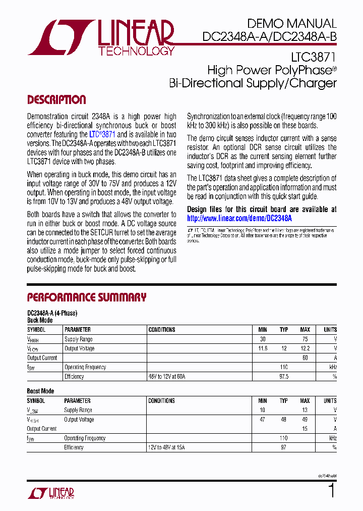 LTC3871_8961282.PDF Datasheet