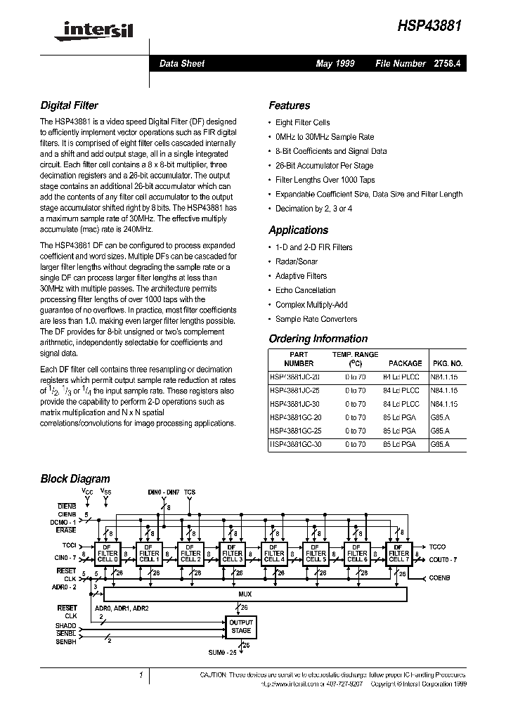 HSP43881JC-30_8961363.PDF Datasheet