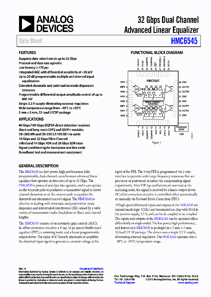 EKIT01-HMC6545LP5_8961297.PDF Datasheet