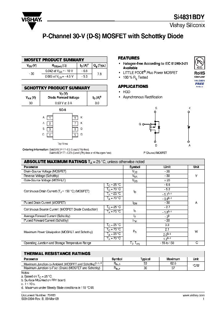 SI4831BDY_8961539.PDF Datasheet