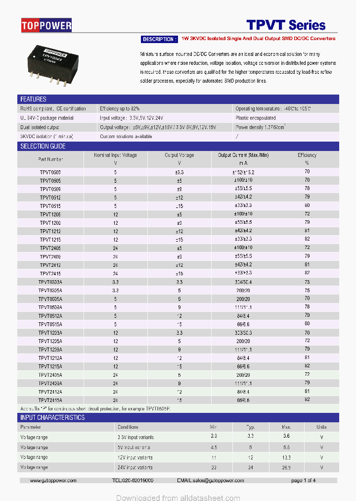 TPVT1205A_8961694.PDF Datasheet