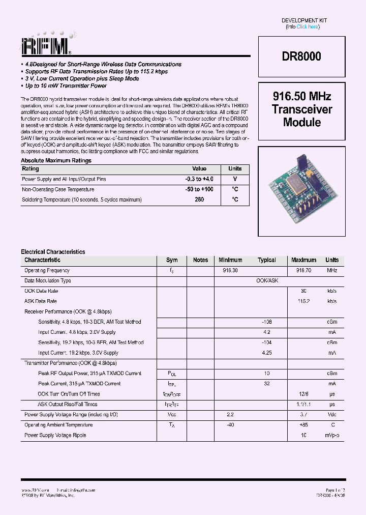 DR8000_8961728.PDF Datasheet