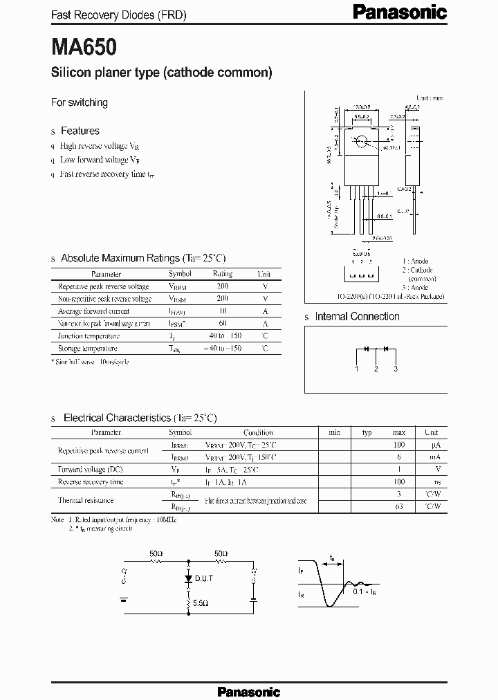 MA3F650_8962089.PDF Datasheet