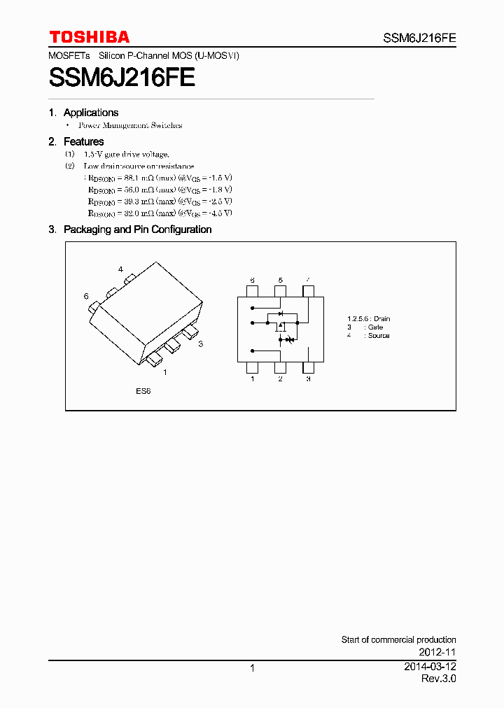 SSM6J216FE_8962602.PDF Datasheet