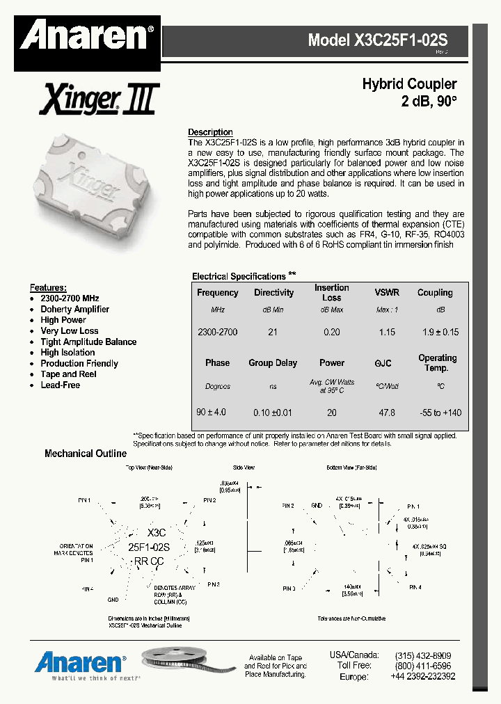 X3C25F1-02S_8963101.PDF Datasheet
