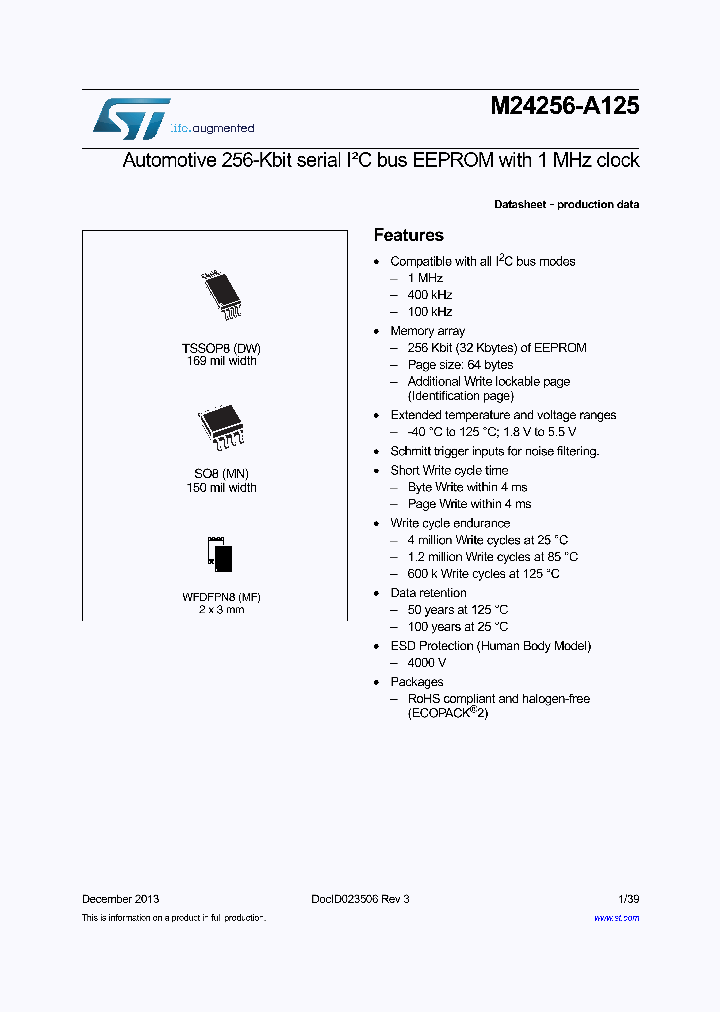 M24256-DRDW3TPK_8963759.PDF Datasheet