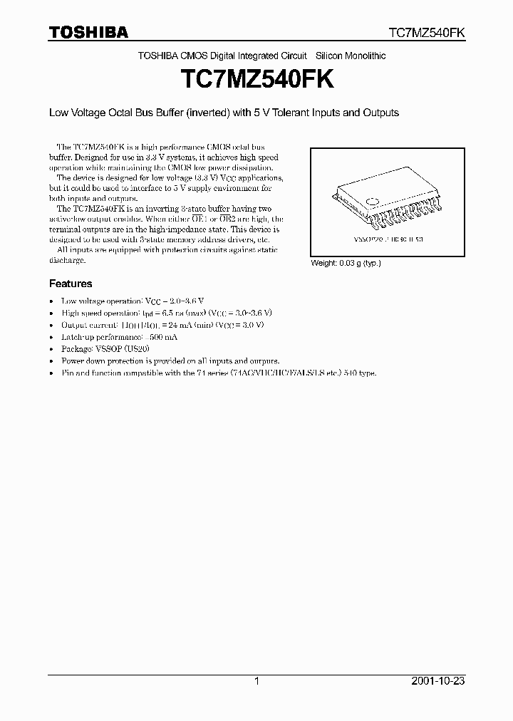 TC7MZ540FK_8964142.PDF Datasheet