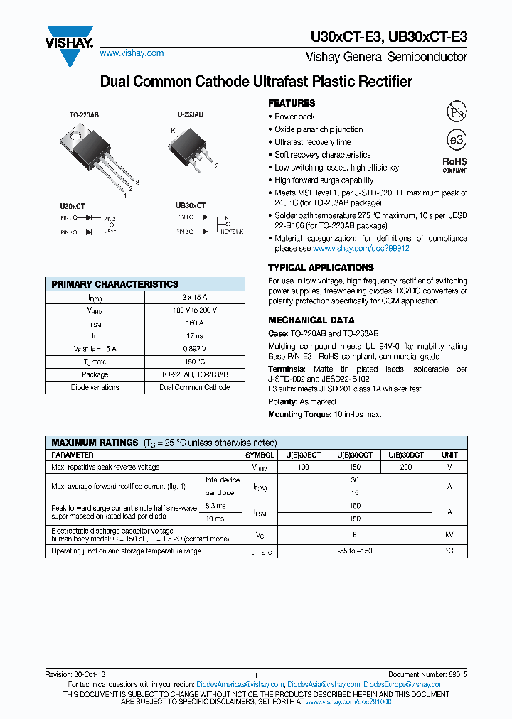 UB30DCT-E3_8964532.PDF Datasheet