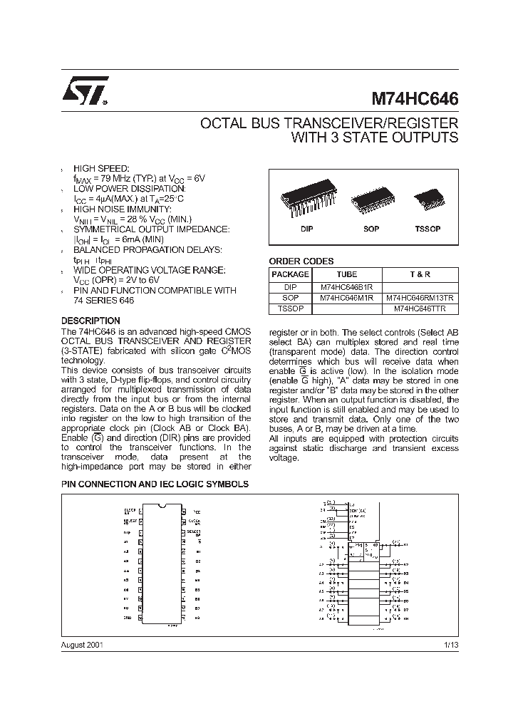 M74HC646RM13TR_8965935.PDF Datasheet