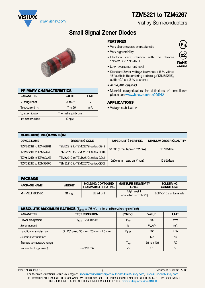 TZM5221_8966038.PDF Datasheet