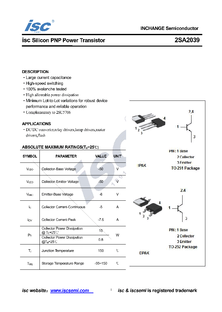2SA2039_8966014.PDF Datasheet