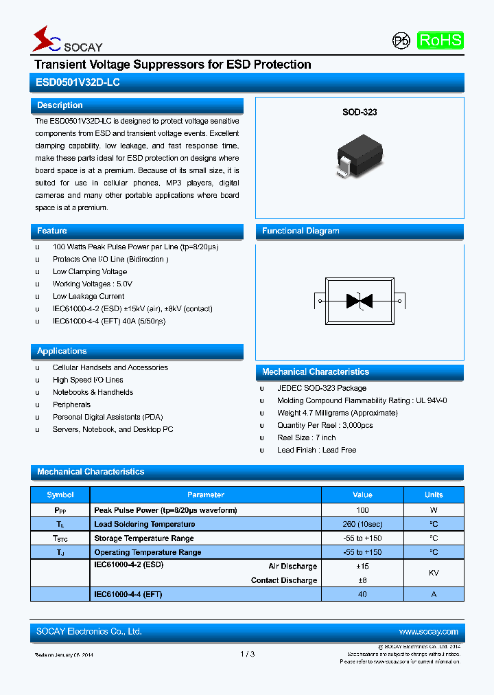 ESD0501V32D-LC_8966244.PDF Datasheet