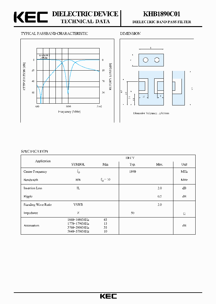 KHB1890C01_8966312.PDF Datasheet