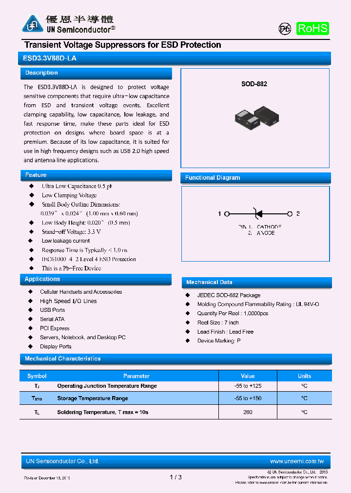 ESD33V88D-LA_8966323.PDF Datasheet