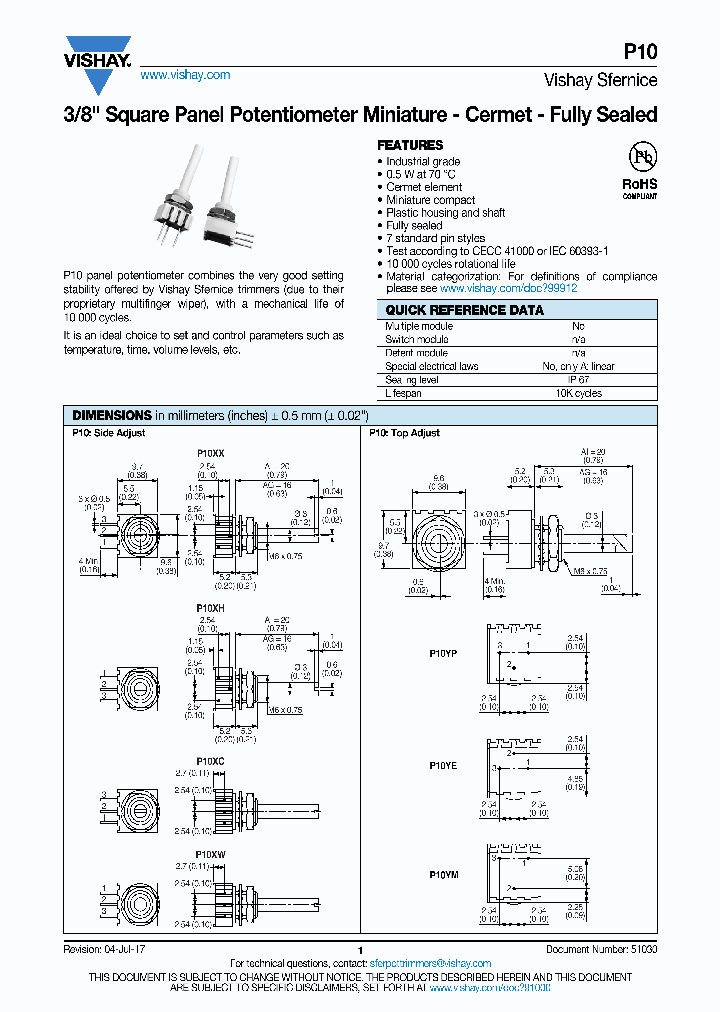 P10YPAI103KB30_8966764.PDF Datasheet