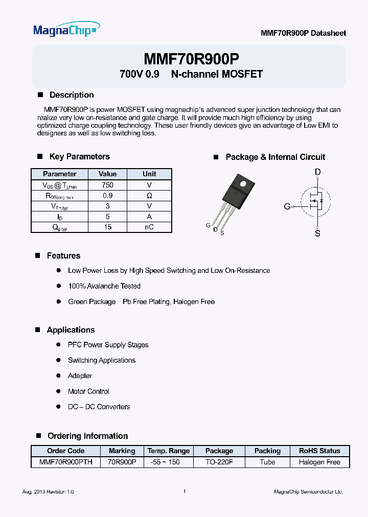 MMF70R900PTH_8967661.PDF Datasheet
