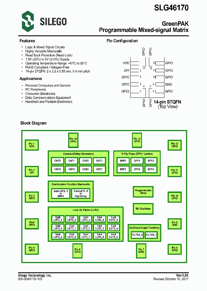 SLG46170V_8968113.PDF Datasheet