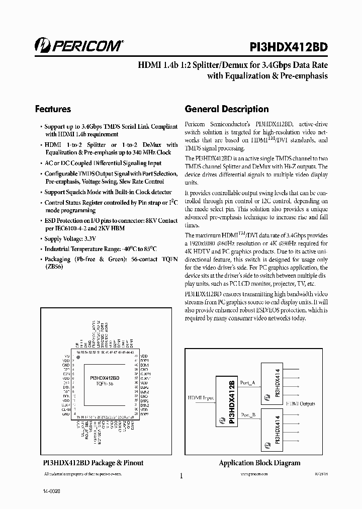 PI3HDMI336_8967945.PDF Datasheet